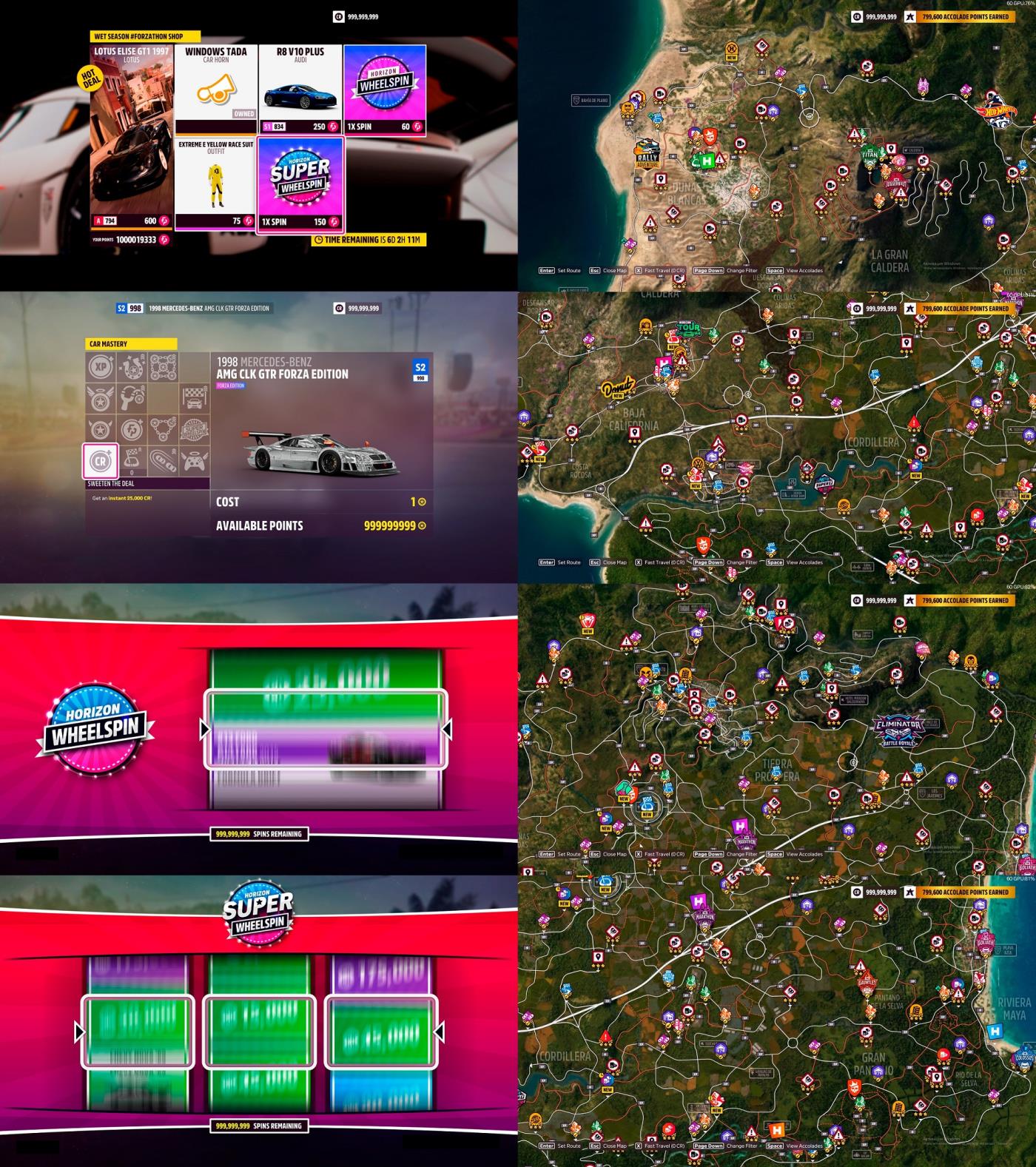 [ STEAM ] ALL SERIES | All Cars | + 650 Car | 80% Progress + 999.000.000: CR & Super WS & WS & Forzathon